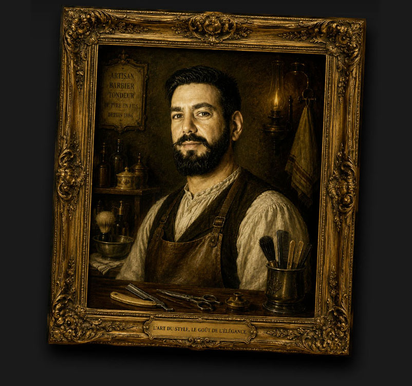 Sébastien Cicero, coiffeur barbier savoyard à Grésy-sur-Aix